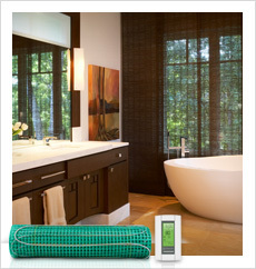 Love your floor again with radiant heat