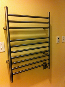towel warmers for the holidays