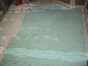 tempzone floor heating installation