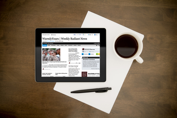 radiant news from WarmlyYours