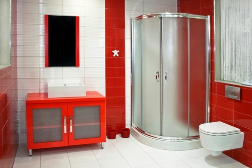 Warm up your bathroom with a toasty makeover