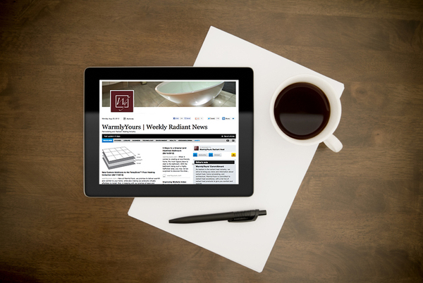 radiant and remodeling news from WarmlyYours