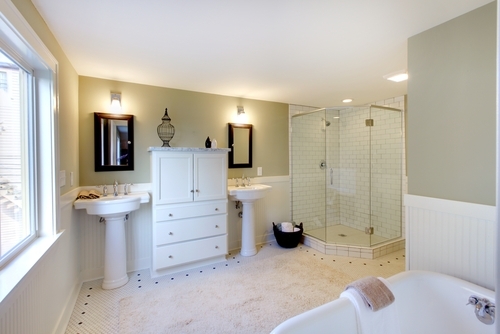 The bathroom uses the most water of any room in the home