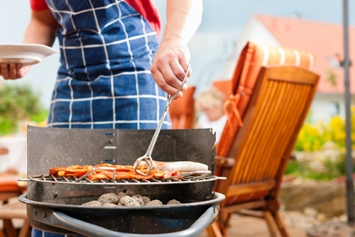 A heated driveway or walkway can make grilling outdoors easier during the winter months