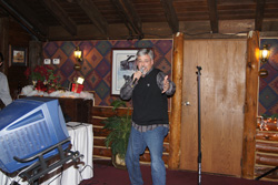 Scott at Christmas Party 2010