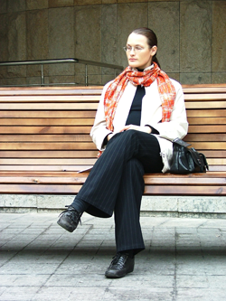 seated lady, warmlyyours cyber monday sale