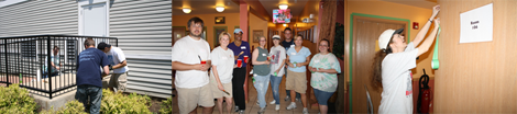 Collection of WarmlyYours helping Homeaid