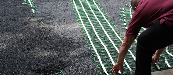Snow Melting Installation 2