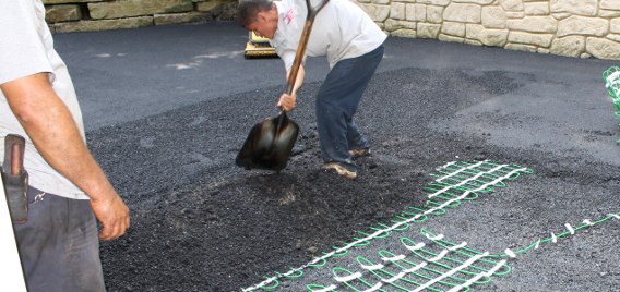 Installing Snow Melt