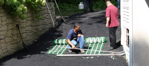 Snow Melting Installation