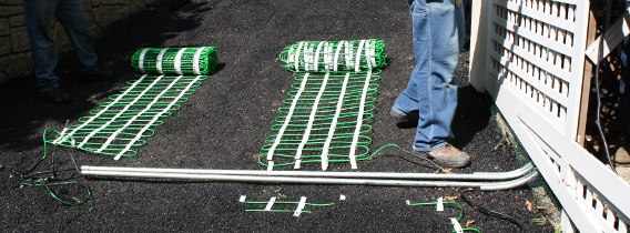 Installation for Outdoor Heating