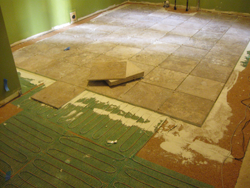 Flooring install