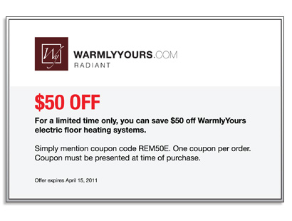 Radiant Rewards Coupon