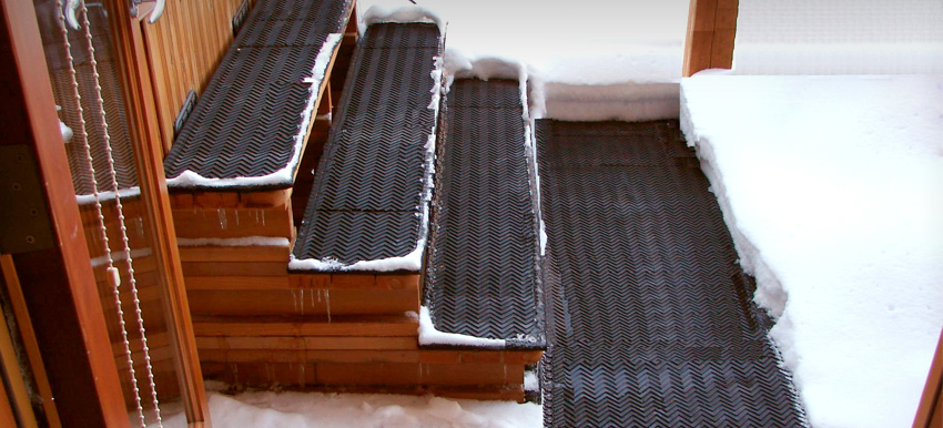 Portable Snow Melting Mats