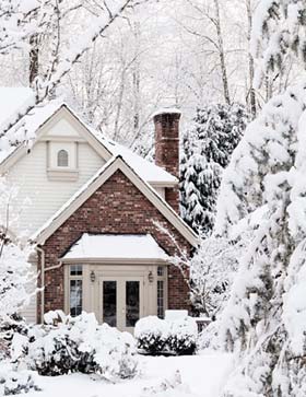 Roof Gutter deicing, snow melting system