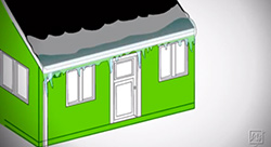 Roof and Gutter Deicing Install Video